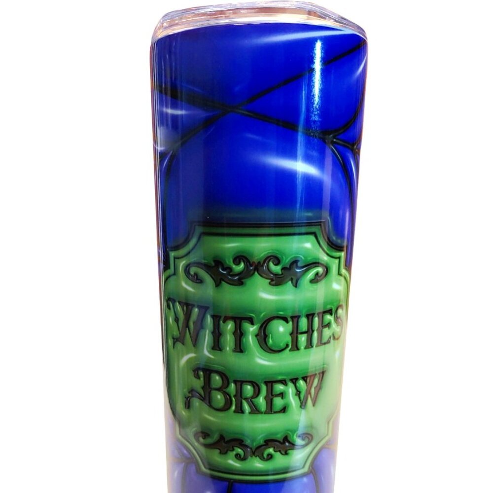 20 Oz Witches Brew Halloween Drink Tumbler